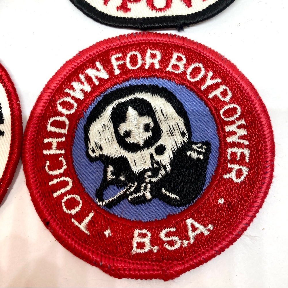 4 Vintage 70s-80s Boy Scouts Patches Texas - Picture 3 of 7